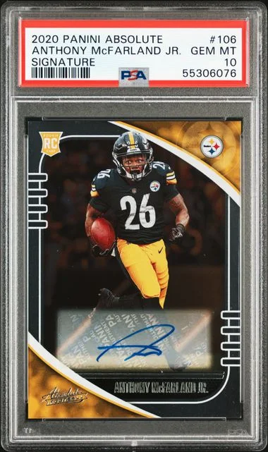 2020 Panini Absolute Anthony Mcfarland Jr. #106 card image