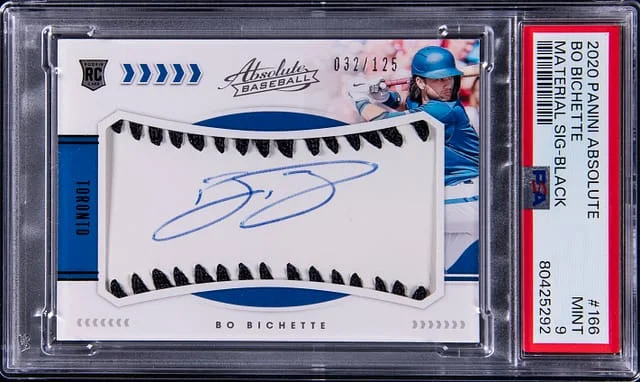 2020 Panini Absolute Baseball Bob Bichette #166 card image