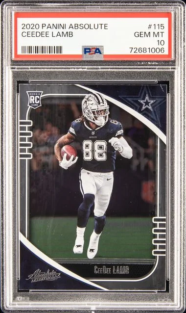 2020 Panini Absolute Ceedee Lamb #115 card image