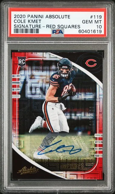 2020 Panini Absolute Cole Kmet #119 card image