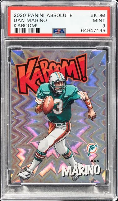 2020 Panini Absolute Dan Marino Kaboom! #K-DM card image
