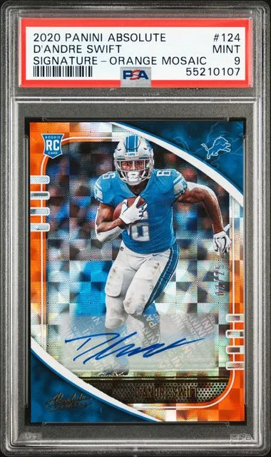 2020 Panini Absolute D'Andre Swift #124 card image