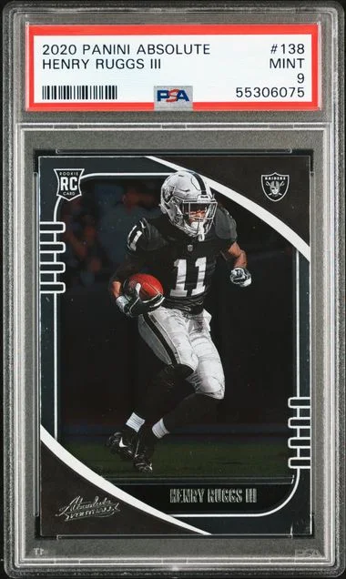 2020 Panini Absolute Henry Ruggs III #138 card image
