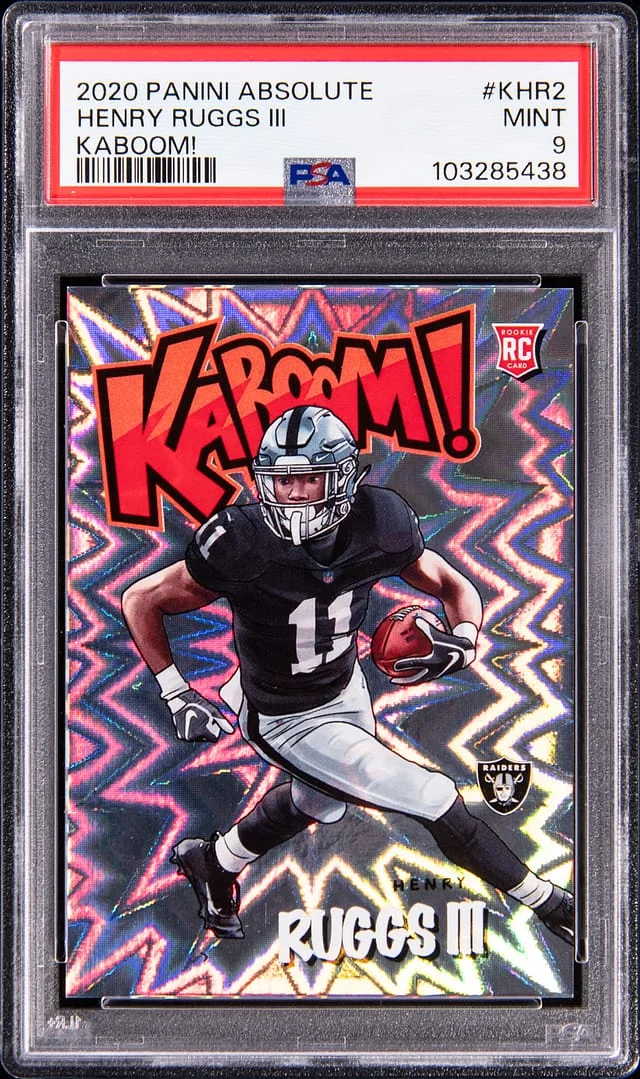 2020 Panini Absolute Henry Ruggs III Kaboom! #K-HR2 card image