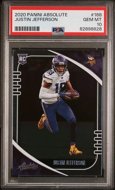 2020 Panini Absolute Justin Jefferson #168 card image