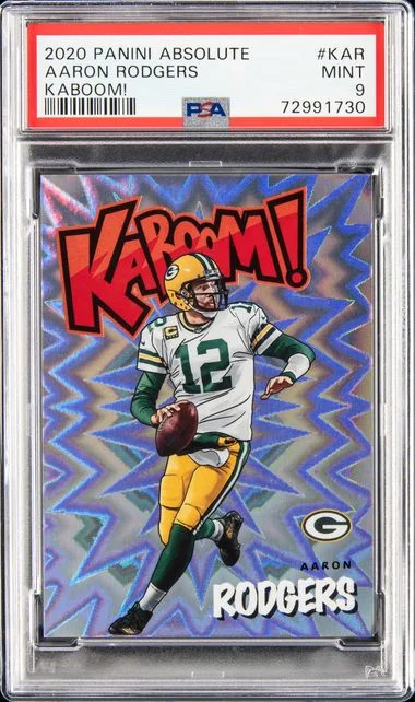2020 Panini Absolute Kaboom! Kar Aaron Rodgers #no-number card image