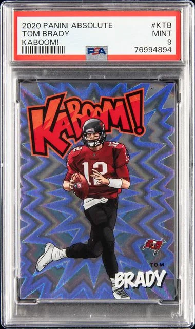 2020 Panini Absolute Kaboom! Ktb Tom Brady #no-number card image