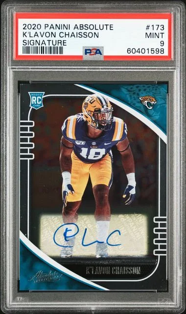 2020 Panini Absolute K'Lavon Chaisson #173 card image