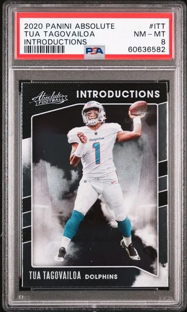 2020 Panini Absolute Tua Tagovailoa Introductions #ITT card image