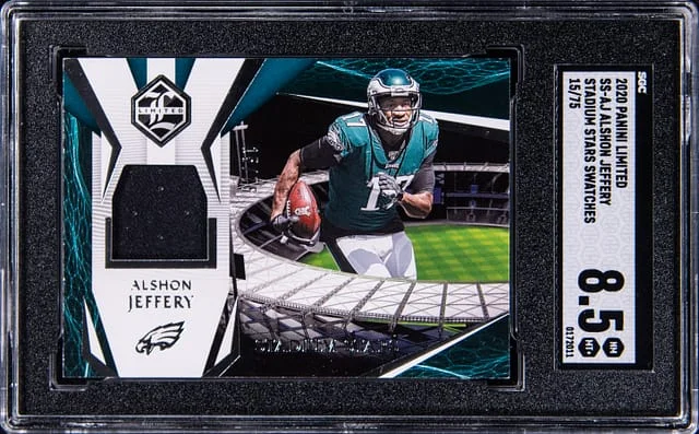 2020 Panini Alshon Jeffery Limited Stadium Star Swatches #SS-AJ card image