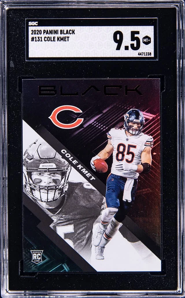 2020 Panini Black Cole Kmet #131 card image