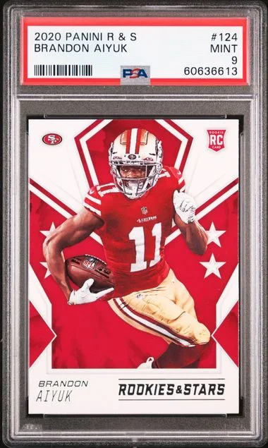 2020 Panini Brandon Aiyuk Rookies & Stars #124 card image