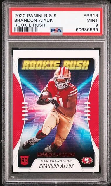 2020 Panini Brandon Aiyuk Rookies & Stars Rush #RR18 card image