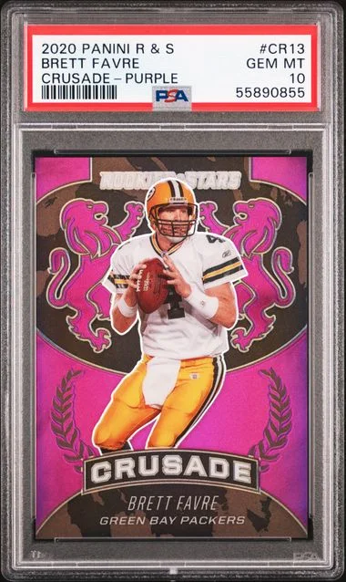 2020 Panini Brett Favre Rookies & Stars Crusade #CR13 card image