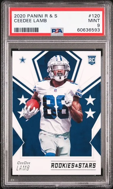 2020 Panini Ceedee Lamb Rookies & Stars #120 card image