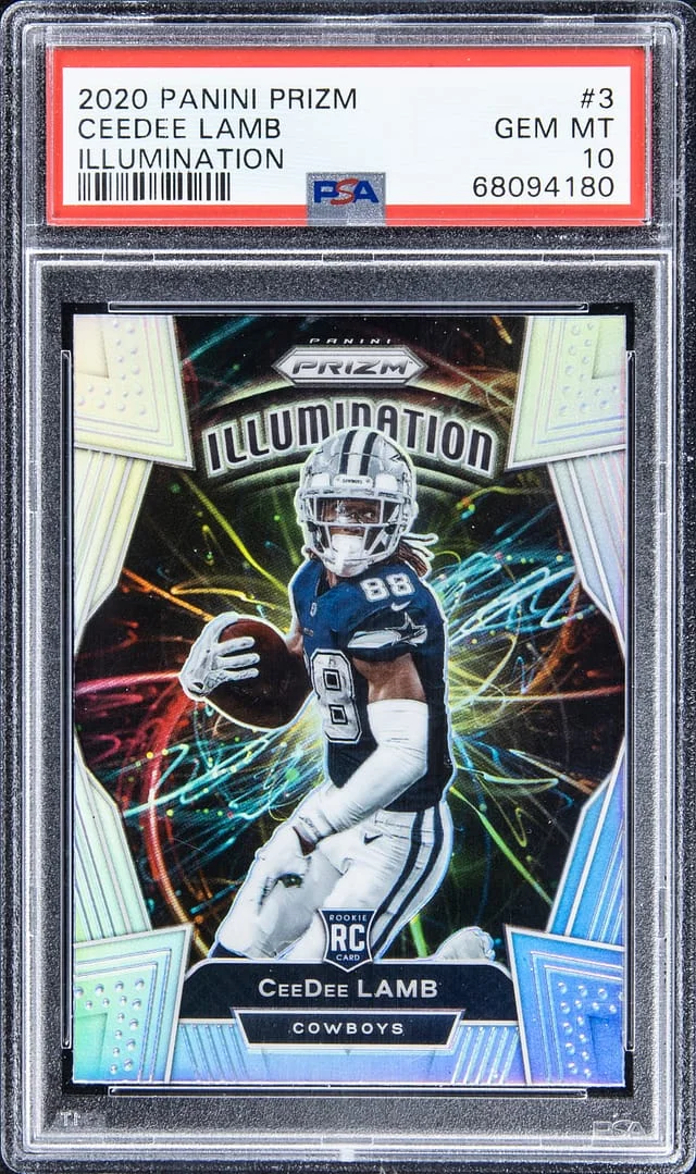 2020 Panini Ceedee Lamb Illumination Prizm #3 card image