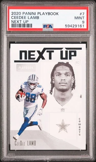 2020 Panini Ceedee Lamb Playbook Next Up #7 card image