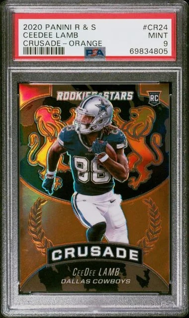2020 Panini CeeDee Lamb Rookies & Stars Crusade Orange #CR24 card image