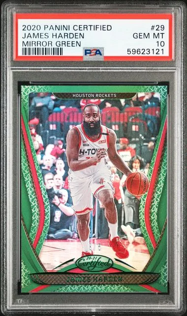 2020 Panini Certified James Harden #29 card image