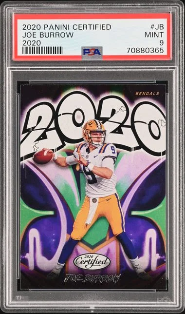 2020 Panini Certified Joe Burrow 2020 #2020-JB card image