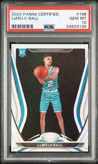 2020 Panini Certified Lamelo Ball #198 card image
