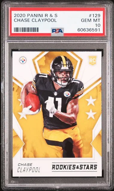 2020 Panini Chase Claypool Rookies & Stars #129 card image