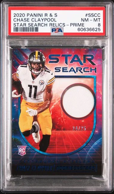 2020 Panini Chase Claypool Rookies & Stars Star Search Relics #SSCC card image