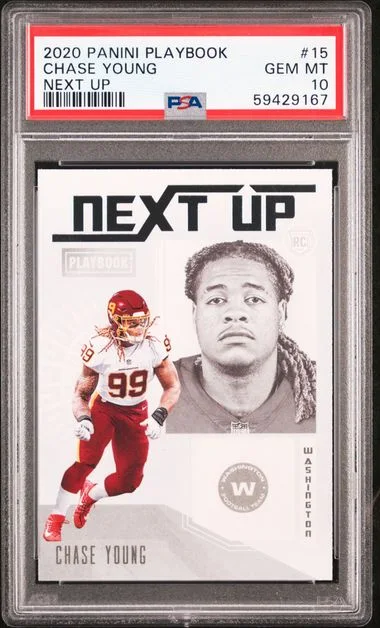 2020 Panini Chase Young Playbook Next Up #15 card image