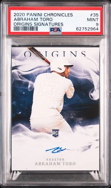 2020 Panini Chronicles Abraham Toro Origins Signatures #35 card image