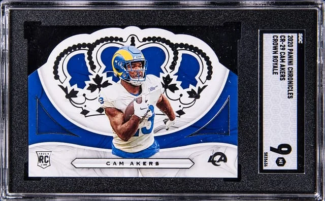 2020 Panini Chronicles Cam Akers Crown Royale #CR-29 card image