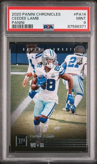2020 Panini Chronicles Ceedee Lamb Panini #PA14 card image