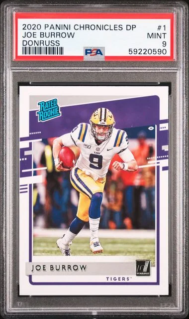 2020 Panini Chronicles Joe Burrow Spectra #1 card image