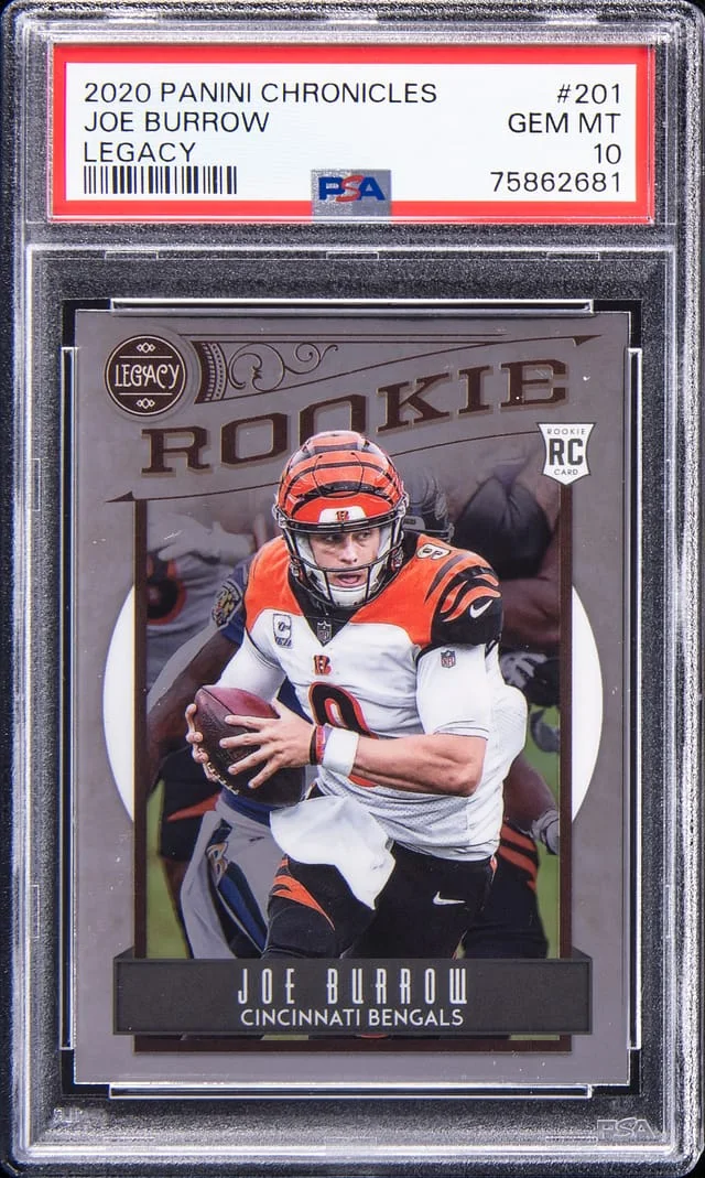 2020 Panini Chronicles Joe Burrow Luminance #201 card image