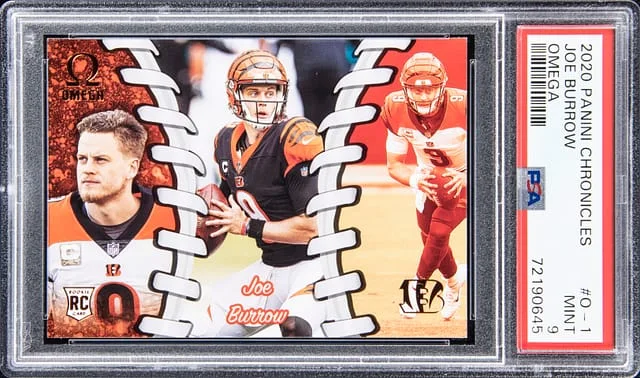 2020 Panini Chronicles Joe Burrow Omega #O-1 card image