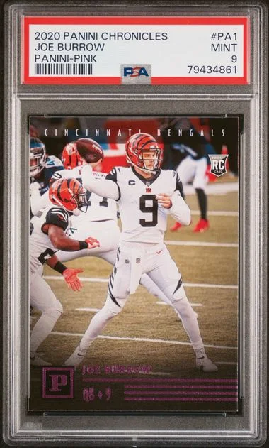 2020 Panini Chronicles Joe Burrow Panini #PA1 card image