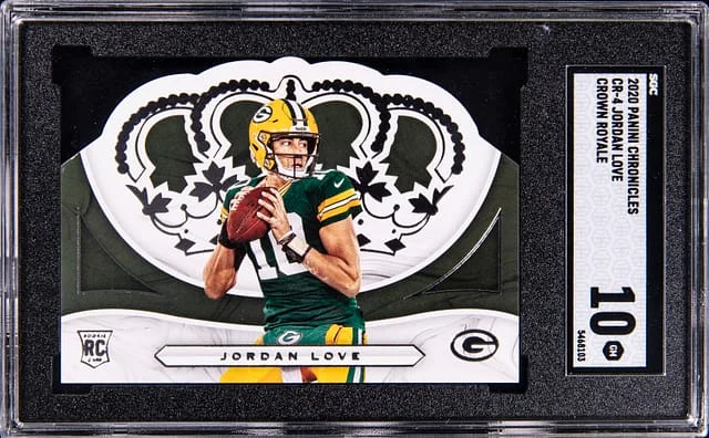 2020 Panini Chronicles Jordan Love Crown Royale #CR-4 card image