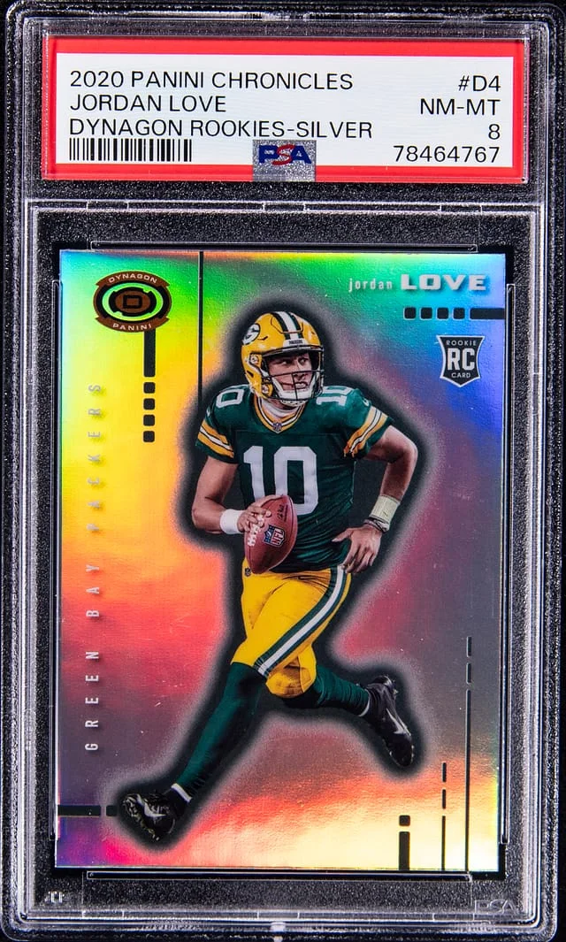 2020 Panini Chronicles Jordan Love Dynagon #D-4 card image