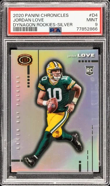 2020 Panini Chronicles Jordan Love Dynagon Rookies Silver #D4 card image