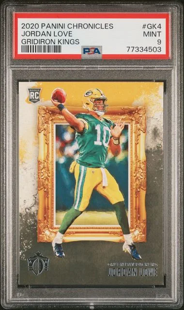 2020 Panini Chronicles Jordan Love Gridiron Kings #GK-4 card image