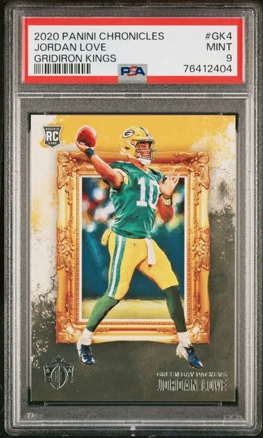 2020 Panini Chronicles Jordan Love Gridiron Kings #Gk4 card image