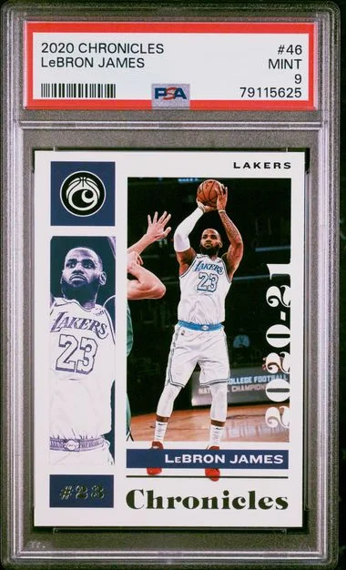 2020 Panini Chronicles LeBron James #46 card image