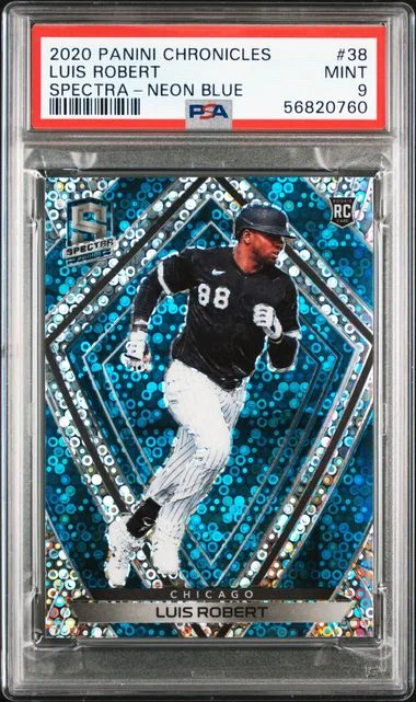 2020 Panini Chronicles Luis Robert Spectra #38 card image