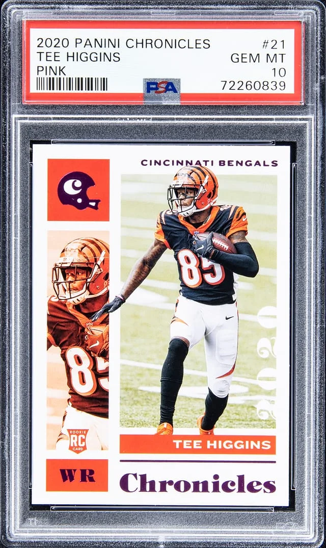 2020 Panini Chronicles Tee Higgins Pink #21 card image