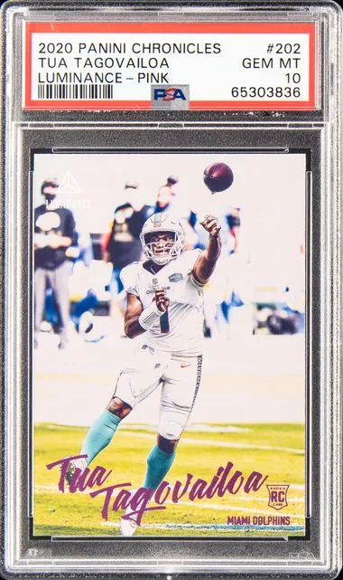 2020 Panini Chronicles Tua Tagovailoa Legacy #202 card image