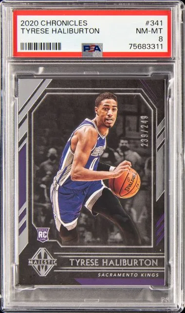2020 Panini Chronicles Tyrese Haliburton #341 card image