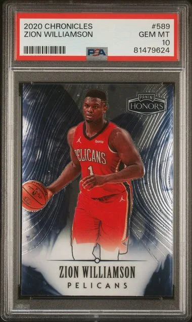 2020 Panini Chronicles Zion Williamson #589 card image
