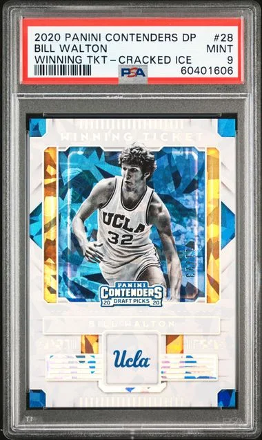 2020 Panini Contenders Draft Picks Bill Walton Winning Tickets #28 card image