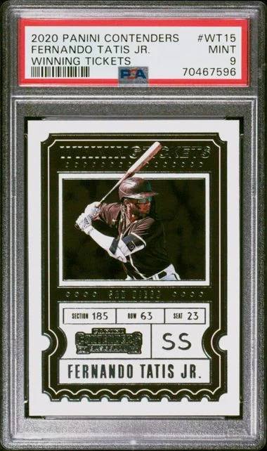 2020 Panini Contenders Fernando Tatis Jr. Winning Tickets #WT-15 card image