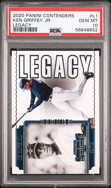 2020 Panini Contenders Ken Griffey Jr. Legacy #L1 card image