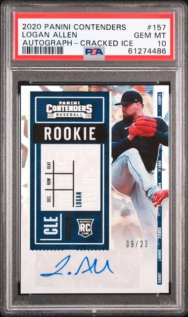 2020 Panini Contenders Logan Allen #157 card image